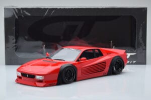 Ferrari 512 TR LBWK Liberty Walk Червен GT Spirit 1:18 GT423 Смола — снимка 6 от 6