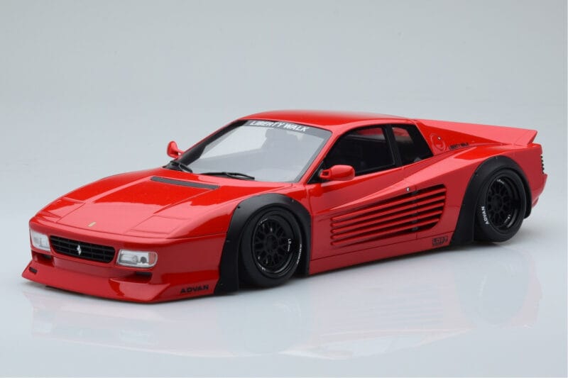 Ferrari 512 TR LBWK Liberty Walk Червен GT Spirit 1:18