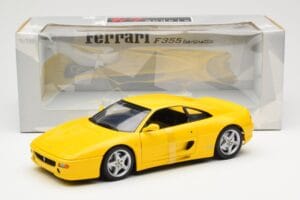 Ferrari F355 Berlinetta Жълт UT Models 1:18 180074021 Метал — снимка 6 от 6