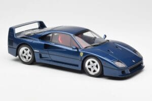 Ferrari F40 Син GT Spirit 1:18 GT914 Смола — снимка 4 от 6