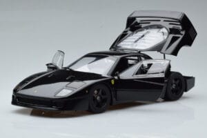 Ferrari F40 Lightweight Черен Kyosho 1:18 08412BK Метал — снимка 2 от 12
