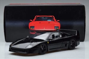 Ferrari F40 Lightweight Черен Kyosho 1:18 08412BK Метал — снимка 12 от 12