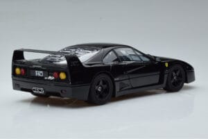 Ferrari F40 Lightweight Черен Kyosho 1:18 08412BK Метал — снимка 3 от 12