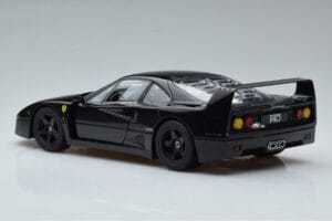Ferrari F40 Lightweight Черен Kyosho 1:18 08412BK Метал — снимка 7 от 12