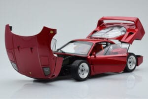 Ferrari F40 Червен Металик Asia Exclusive Kyosho 1:18 08416RM-G Метал — снимка 2 от 14