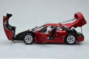 Ferrari F40 Червен Металик Asia Exclusive Kyosho 1:18 08416RM-G Метал — снимка 4 от 14