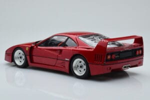 Ferrari F40 Червен Металик Asia Exclusive Kyosho 1:18 08416RM-G Метал — снимка 8 от 14