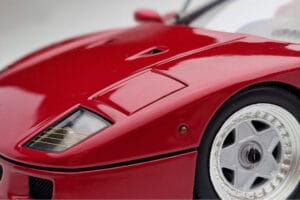 Ferrari F40 Червен Металик Asia Exclusive Kyosho 1:18 08416RM-G Метал — снимка 9 от 14