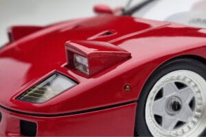 Ferrari F40 Червен Металик Asia Exclusive Kyosho 1:18 08416RM-G Метал — снимка 10 от 14
