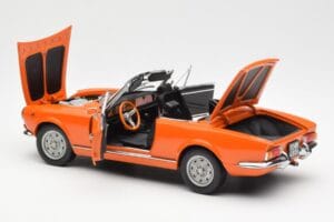Fiat 124 BS Оранжев Sun Star 1:18 4906 Метал — снимка 5 от 8