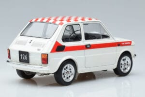 Fiat 126 Abarth Бял MCG 1:18 MCG18325 Метал — снимка 2 от 6