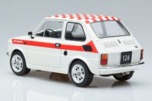 Fiat 126 Abarth Бял MCG 1:18 MCG18325 Метал — снимка 5 от 6