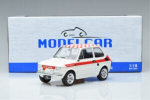 Fiat 126 Abarth Бял MCG 1:18 MCG18325 Метал — снимка 6 от 6