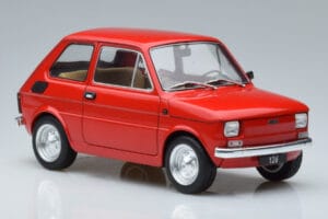 Fiat 126 Червен MCG 1:18 MCG18323 Метал — снимка 4 от 6