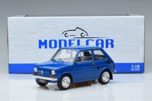 Fiat 126P Син MCG 1:18 MCG18324 Метал — снимка 6 от 6
