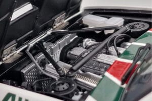 Fiat 131 Abarth Alitalia #2 W. Röhrl / C. Geistdörfer Rally Monte Carlo 1978 Kyosho 1:18 08376G Метал — снимка 9 от 10
