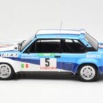 Fiat 131 Abarth #5 Team Fiat Works Rally Portugal 1980 Kyosho 1:18 08376A Метал - image 4 of 8