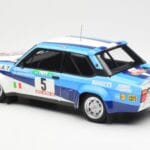 Fiat 131 Abarth #5 Team Fiat Works Rally Portugal 1980 Kyosho 1:18 08376A Метал - image 7 of 8