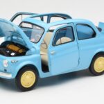 Fiat Nuova 500 Celeste Синьо Kyosho 1:18 - image 2 of 8