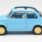 Fiat Nuova 500 Celeste Синьо Kyosho 1:18 - image 4 of 8