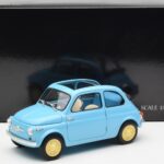 Fiat Nuova 500 Celeste Синьо Kyosho 1:18 - image 8 of 8