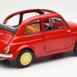 Fiat Nuova 500 Coral Червен Kyosho 1:18 - image 3 of 8