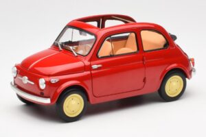 Fiat Nuova 500 Coral Червен Kyosho 1:18