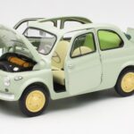 Fiat Nuova 500 Clear Зелен Kyosho 1:18 - image 2 of 8