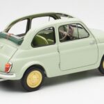 Fiat Nuova 500 Clear Зелен Kyosho 1:18 - image 3 of 8