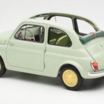 Fiat Nuova 500 Clear Зелен Kyosho 1:18 - image 7 of 8