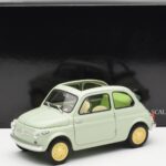 Fiat Nuova 500 Clear Зелен Kyosho 1:18 - image 8 of 8