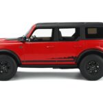 Ford Bronco 4-Door Wildtrak Червен GT Spirit 1:18 - image 3 of 5