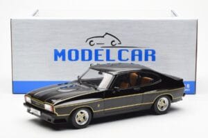 Ford Capri Mk2 X-Pack Черен MCG 1:18 MCG18348 Метал — снимка 6 от 6
