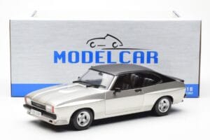 Ford Capri Mk2 X-Pack Сребрист MCG 1:18 MCG18349 Метал — снимка 6 от 6