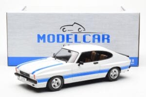 Ford Capri Mk2 X-Pack Бял MCG 1:18 MCG18347 Метал — снимка 6 от 6