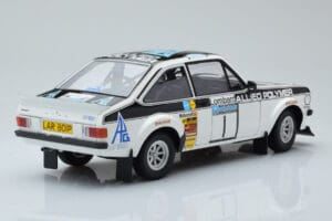 Ford Escort RS 1800 Allied Polymer #1 T. Makinen / H. Liddon Winner RAC Rally 1975 Minichamps 1:18 100758401 Метал — снимка 3 от 8