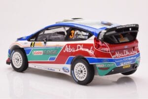 Ford Fiesta RS WRC Ford Abu Dhabi #3 M. Hirvonen / J. Lehtinen Winner Rally Australia 2011 Minichamps 1:18 151110803 Метал — снимка 5 от 6