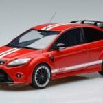 Ford Focus Mk2 RS Le Mans Червен Otto 1:18 OT1007 Смола