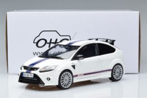 Ford Focus RS Mk2 Le Mans Бял Otto 1:18 OT1009 Смола — снимка 6 от 6