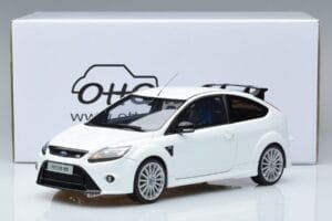 Ford Focus RS Mk2 Бял Otto 1:18 OT977 Смола — снимка 6 от 6