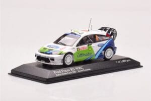 Ford Focus RS WRC #4 R. Kresta / J. Tomanek Rally Monte Carlo 2005 Minichamps 1:43 400058404 Метал — снимка 2 от 4