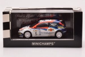 Ford Focus RS WRC #5 C. McRae / N. Grist Rally Acropolis Winner 2002 Minichamps 1:43 430028905 Метал — снимка 4 от 4