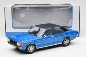 Ford Granada Mk1 Металик Синьо Матово Черно MCG 1:18 MCG18394 Метал — снимка 6 от 6