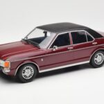 Ford Granada Mk1 Металик Тъмночервено Матово Черно MCG 1:18