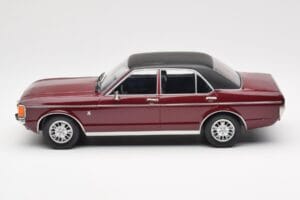 Ford Granada Mk1 Металик Тъмночервено Матово Черно MCG 1:18 MCG18393 Метал — снимка 3 от 6
