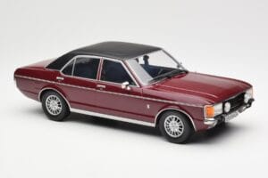 Ford Granada Mk1 Металик Тъмночервено Матово Черно MCG 1:18 MCG18393 Метал — снимка 4 от 6