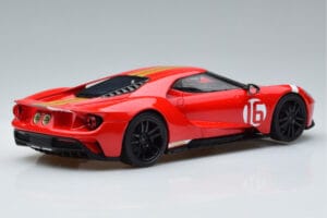 Ford GT Alan Mann Heritage Edition Червен GT Spirit 1:18 GT882 Смола — снимка 2 от 6
