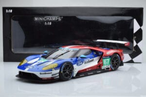 Ford GT Chip Ganassi Racing UK #67 M. Franchitti / A. Priaulx / H. Tincknell 24 Hours of Le Mans 2016 Minichamps 1:18 1551686 — снимка 6 от 6