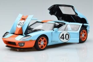 Ford GT Gulf Livery AUTOart 1:18 80513 Метал — снимка 2 от 8