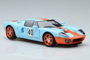 Ford GT Gulf Livery AUTOart 1:18 80513 Метал — снимка 5 от 8